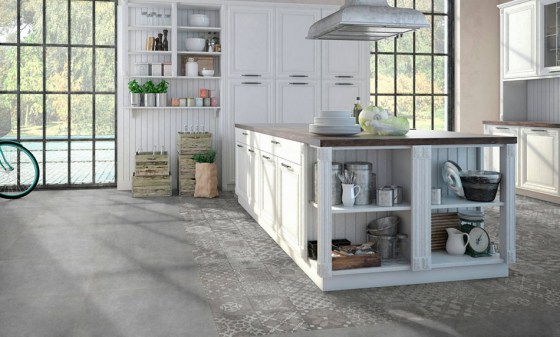 KEROS DECORADO BETON ACERO 60x60